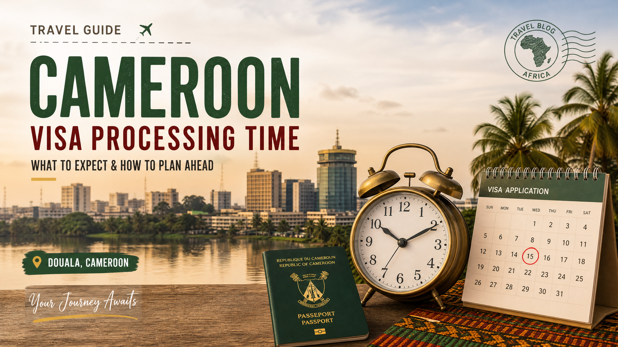 Délai e-visa Cameroun : 72h officiels vs réalité terrain