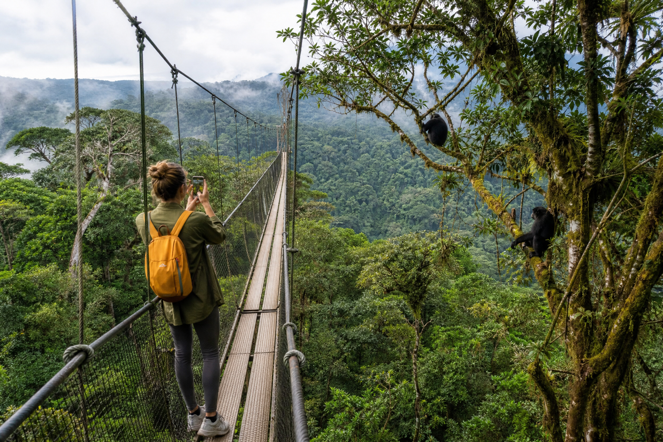 Nyungwe Forest : chimpanzés, canopy walk et forêt ancienne au Rwanda