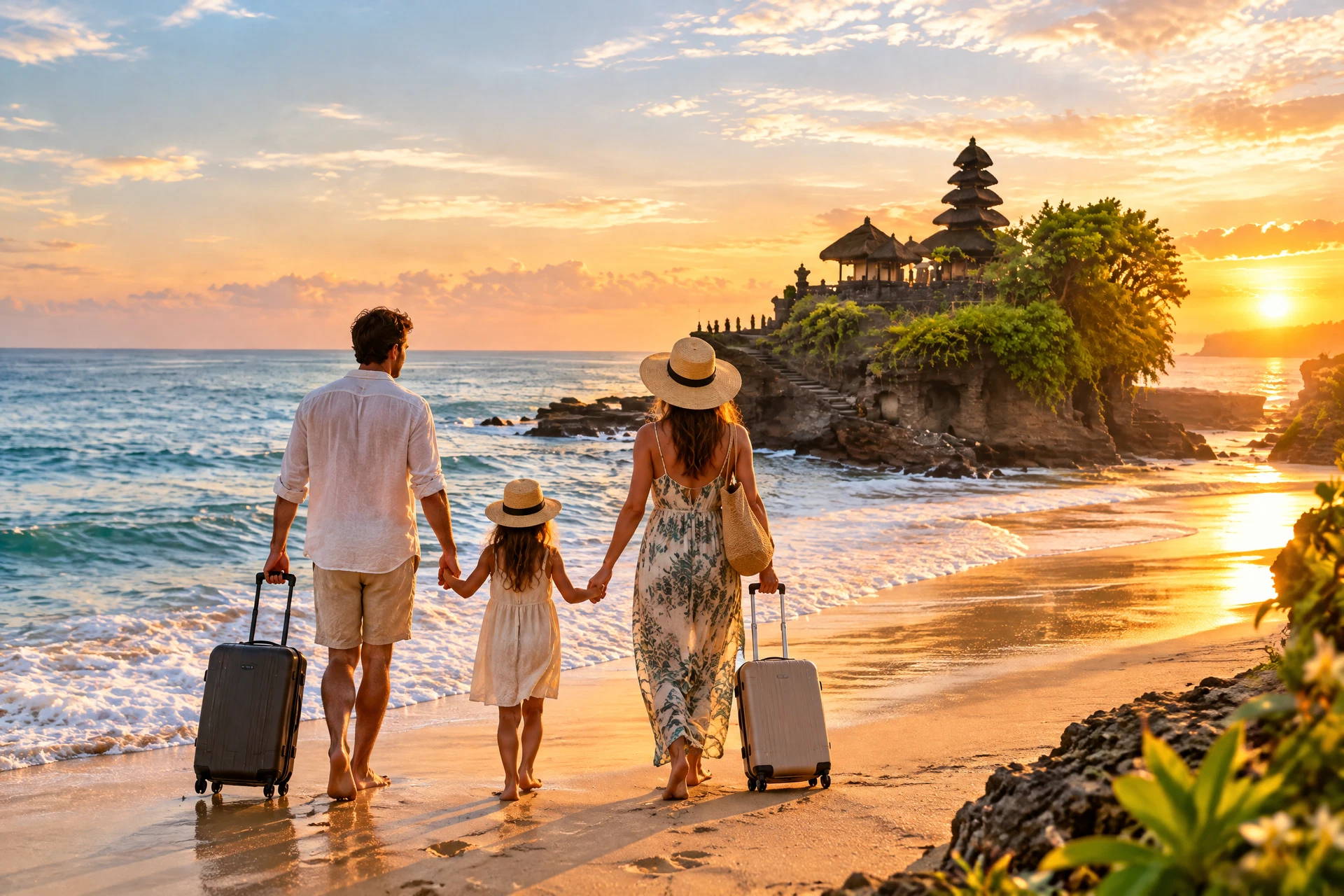 Illustration du guide Visa Bali en famille : prévoir un dossier par voyageur