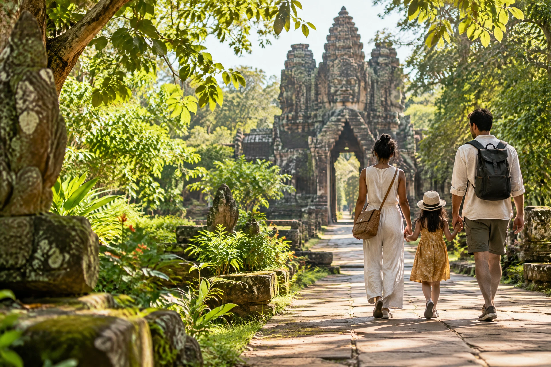 Illustration du guide Visa Cambodge en famille : préparer chaque dossier