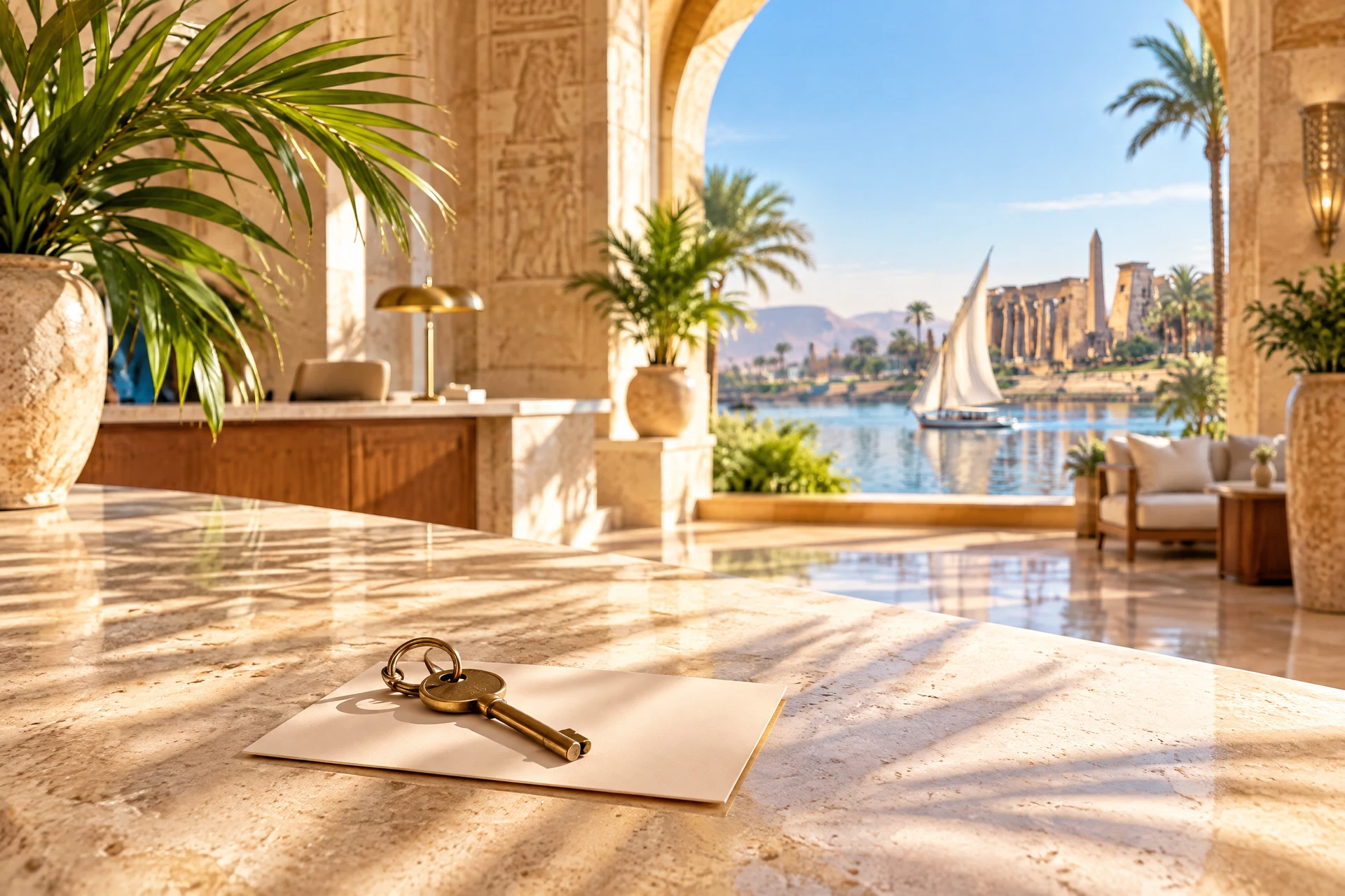 Illustration du guide Hôtel en Égypte : les informations de séjour à préparer