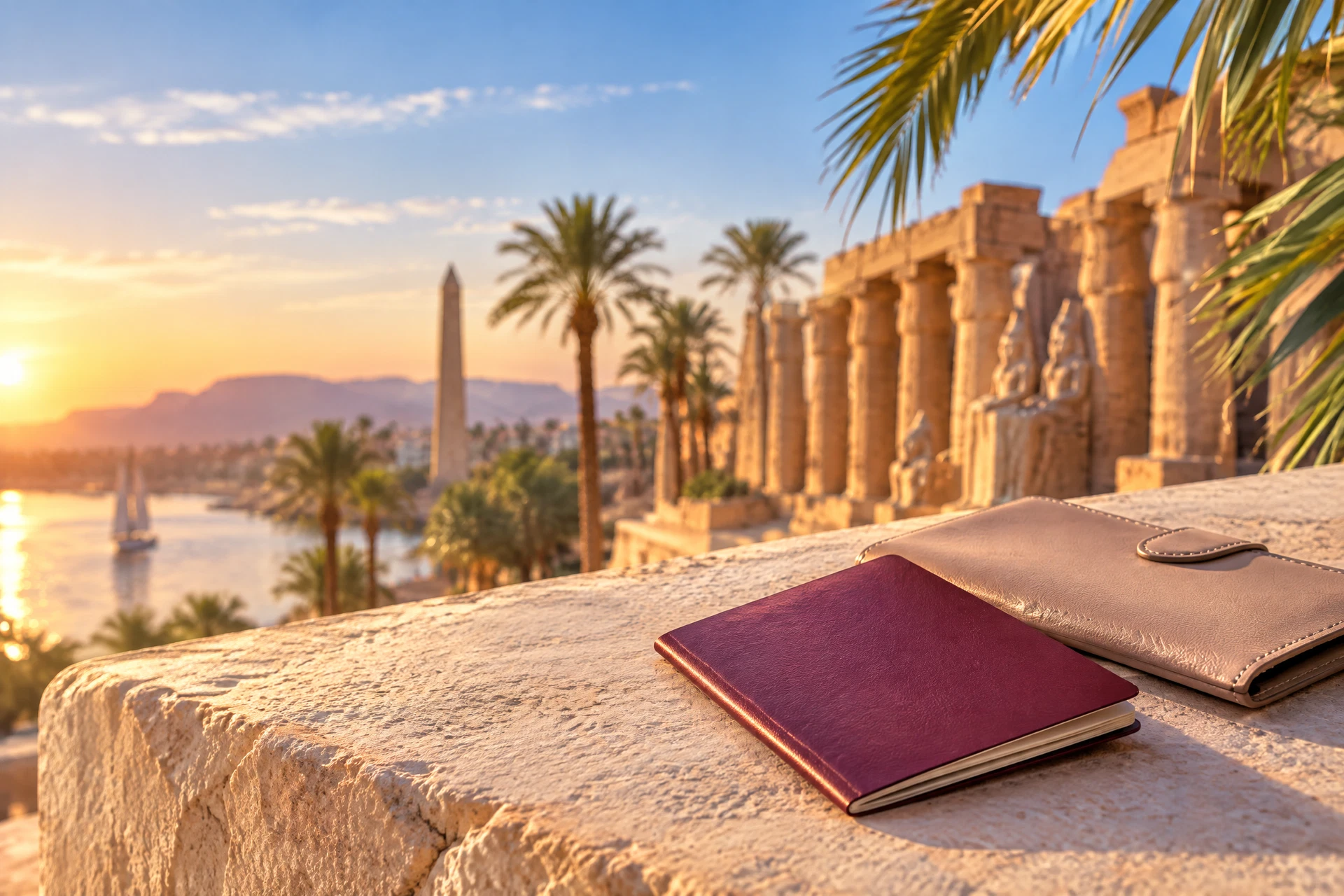 Illustration du guide Passeport pour l’Égypte : les 6 mois à vérifier