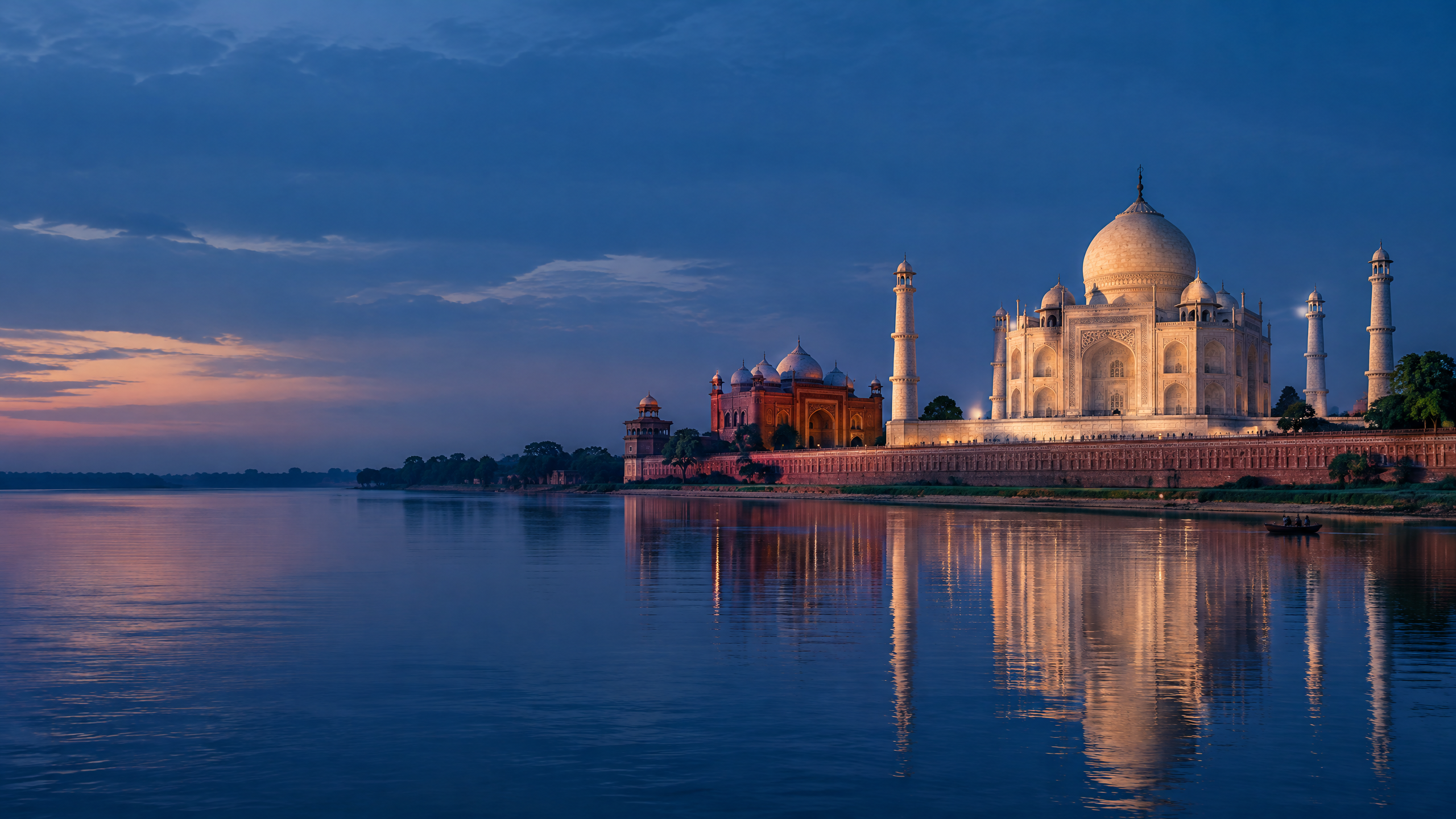Vue de New Delhi, Inde