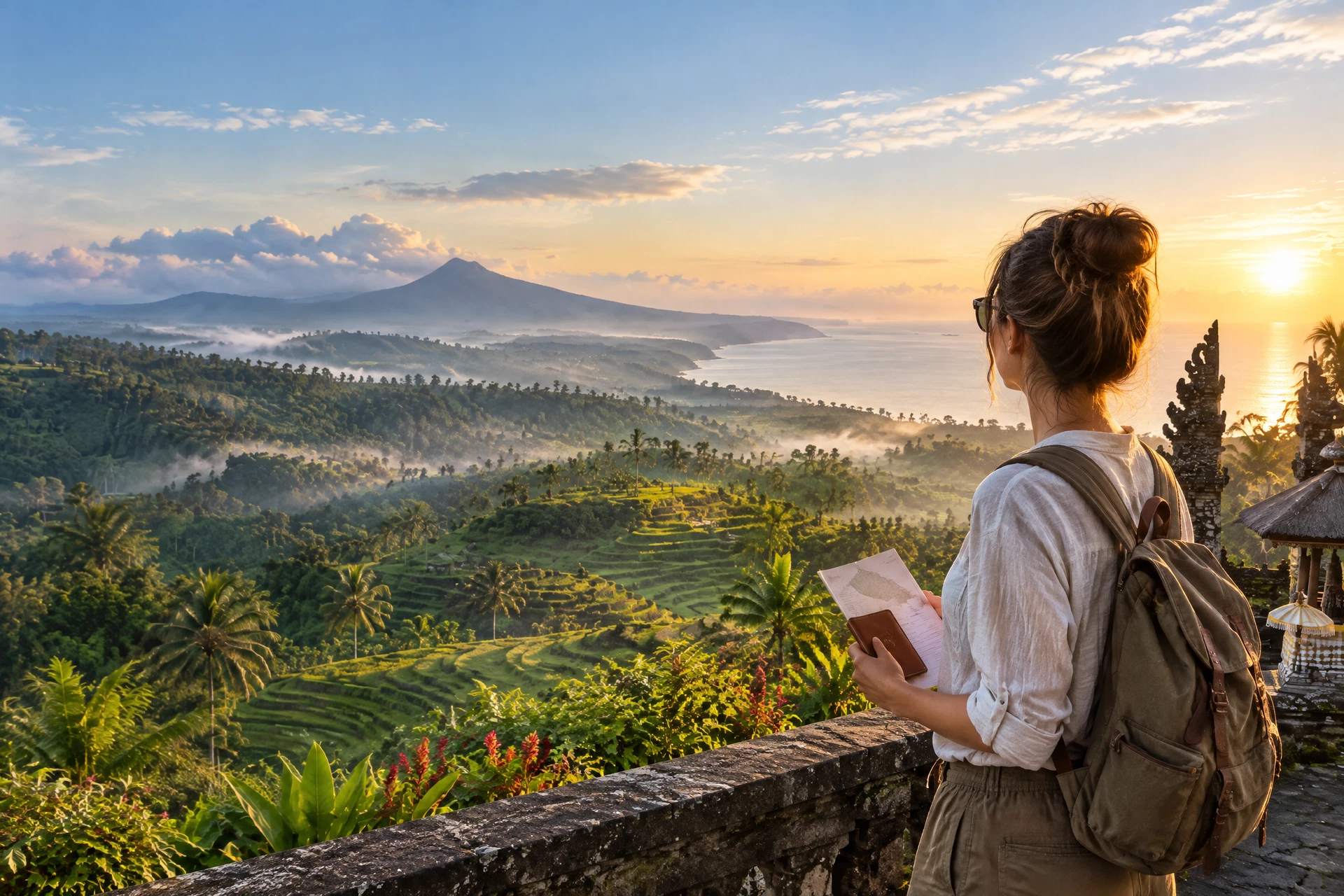 Illustration du guide Visa Indonésie 30 jours : durée, entrée unique et préparation