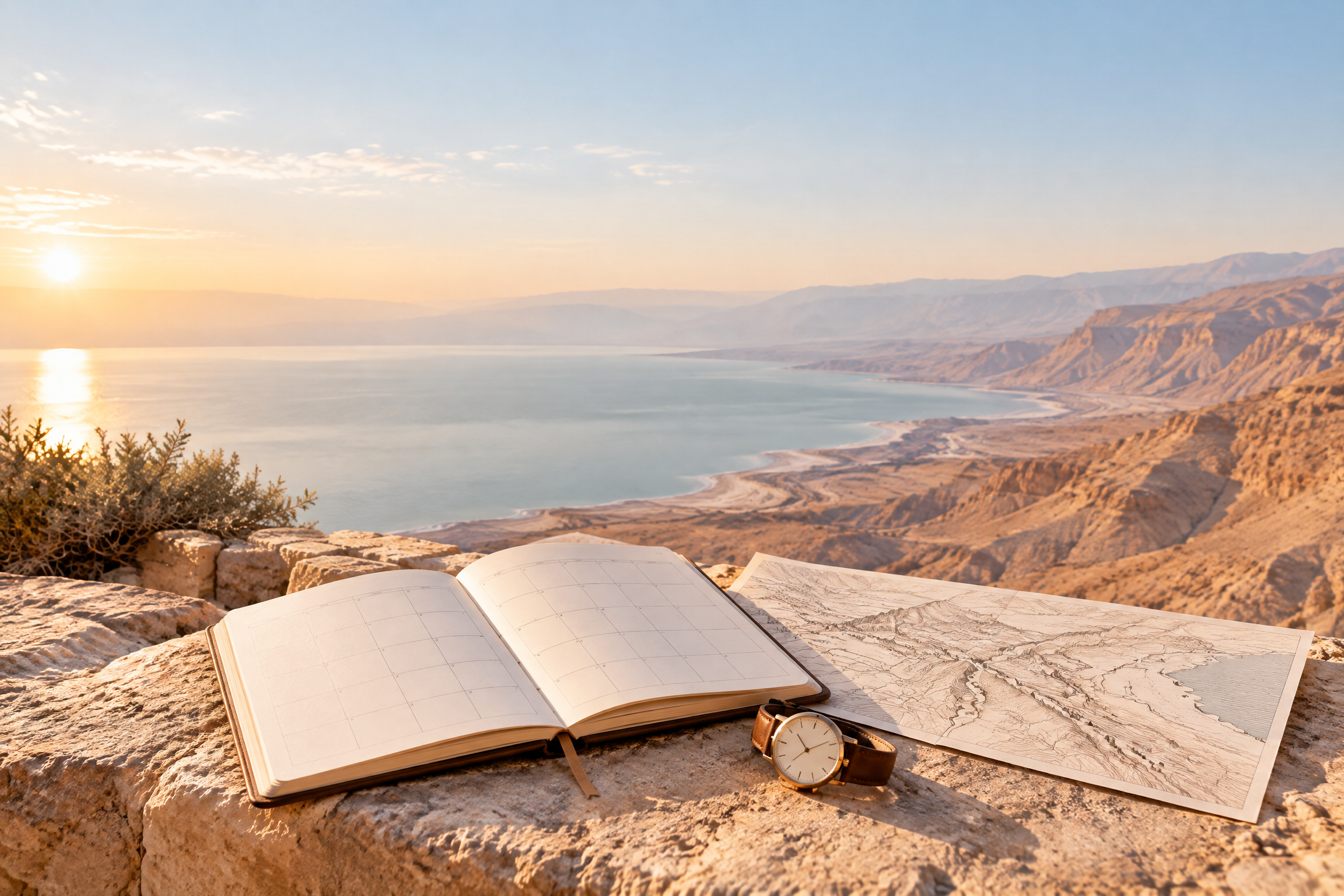 Illustration du guide Itinéraire visa Jordanie : arrivée et départ à indiquer