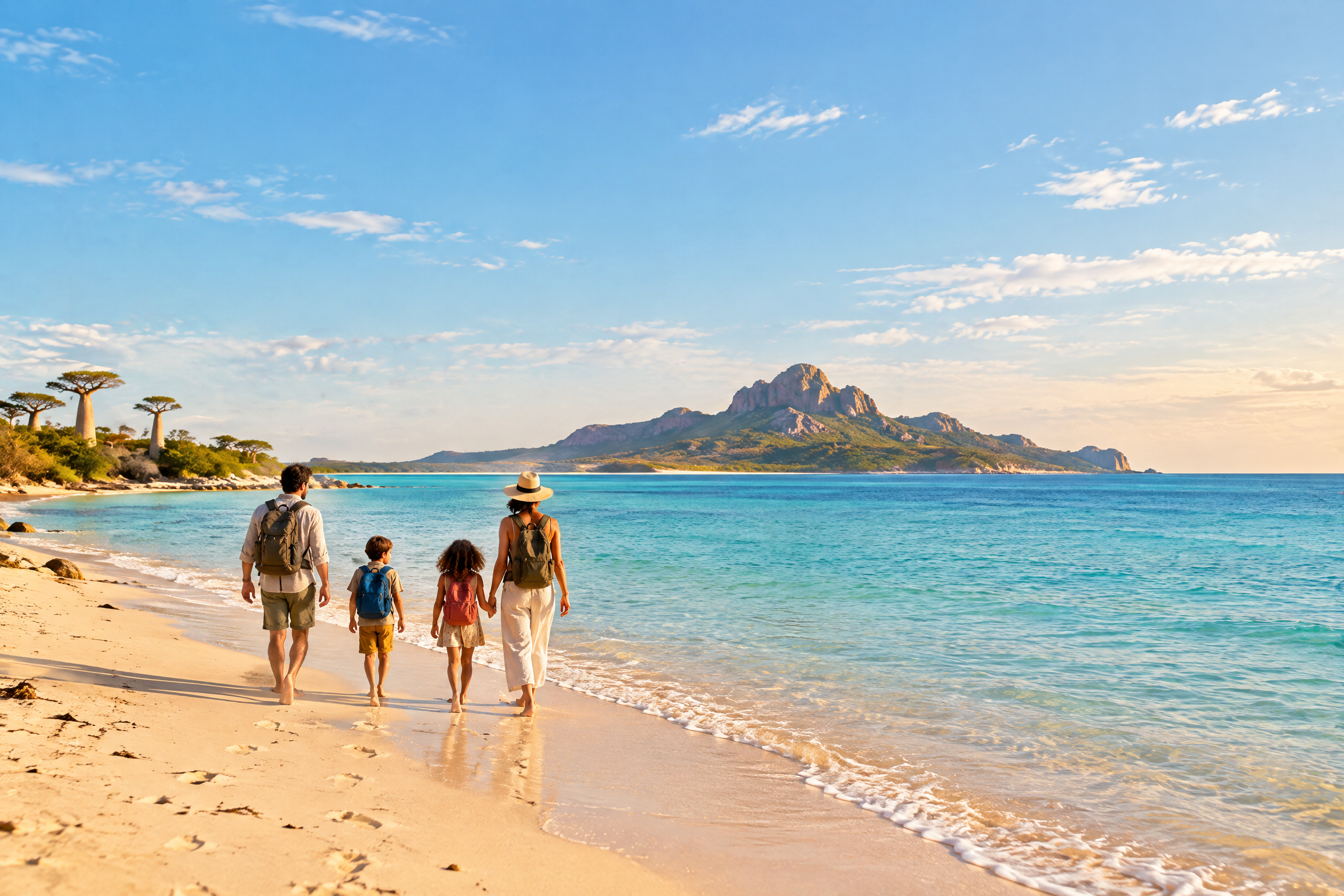 Illustration du guide Visa Madagascar en famille : préparer le voyage de chaque enfant
