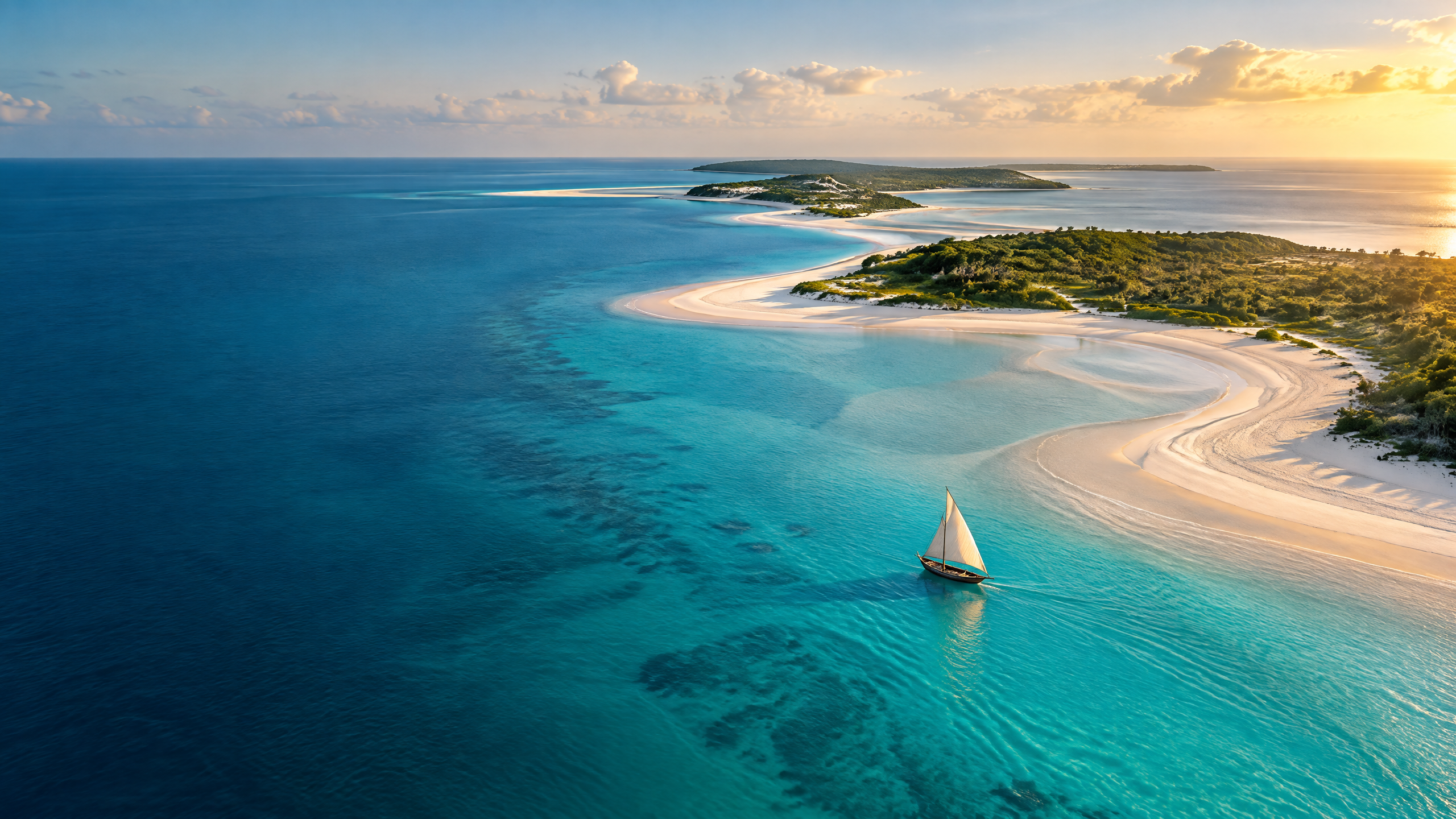 Paysage de Maputo, Mozambique