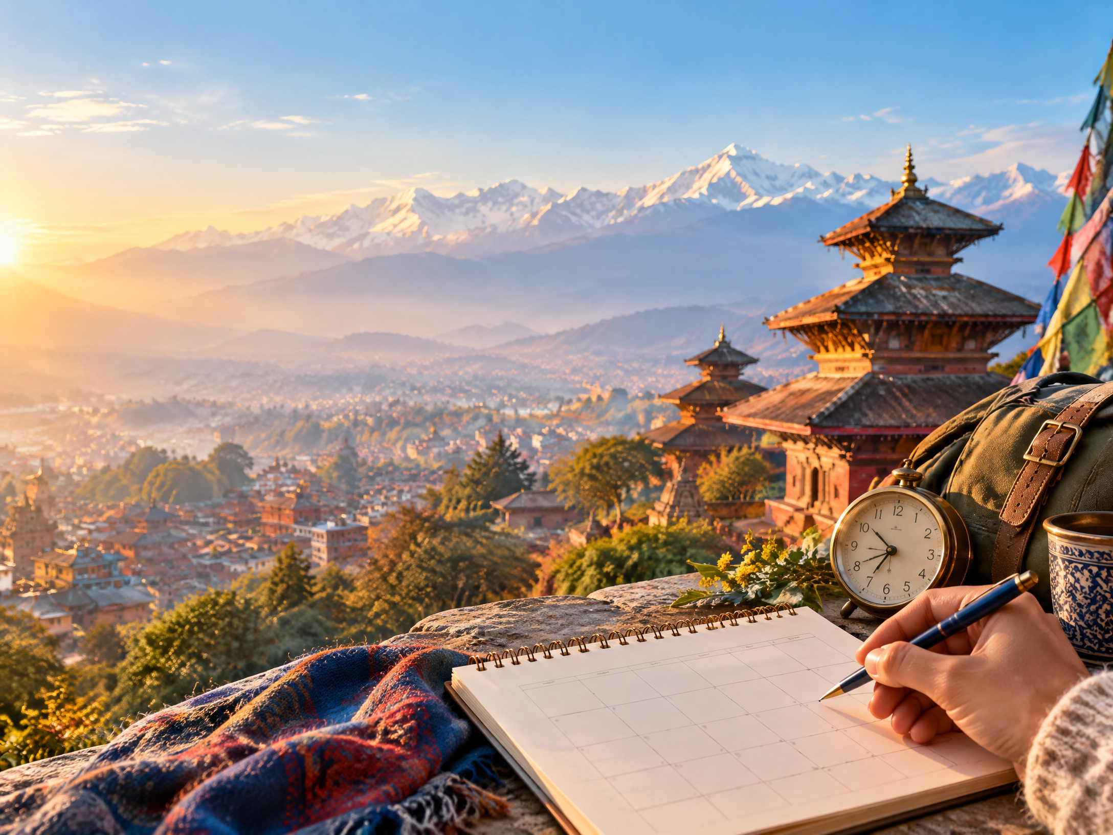 Illustration du guide Quand demander un e‑Visa Népal : organiser la demande avant le départ