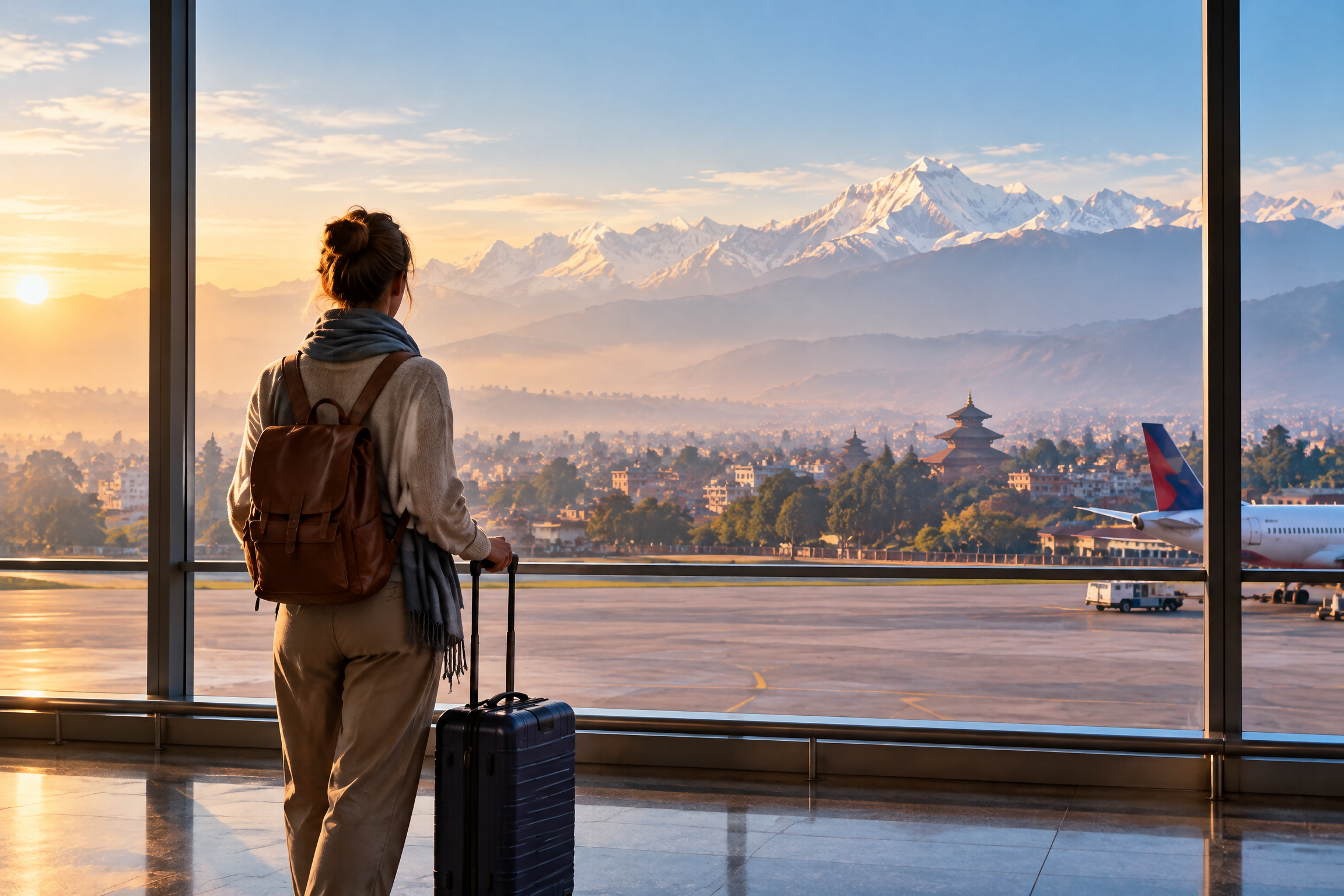 Illustration du guide e‑Visa Népal pour Français : prix et demande touristique