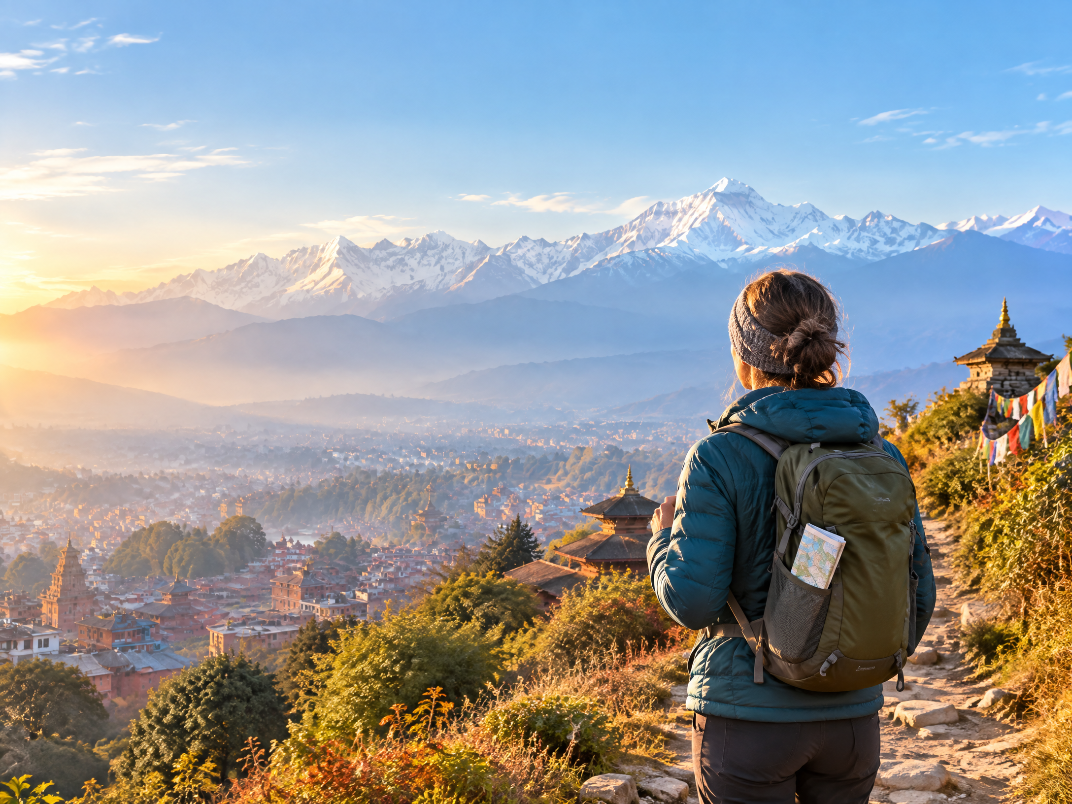 Illustration du guide Voyage au Népal : assurance, trek et précautions utiles avant le départ