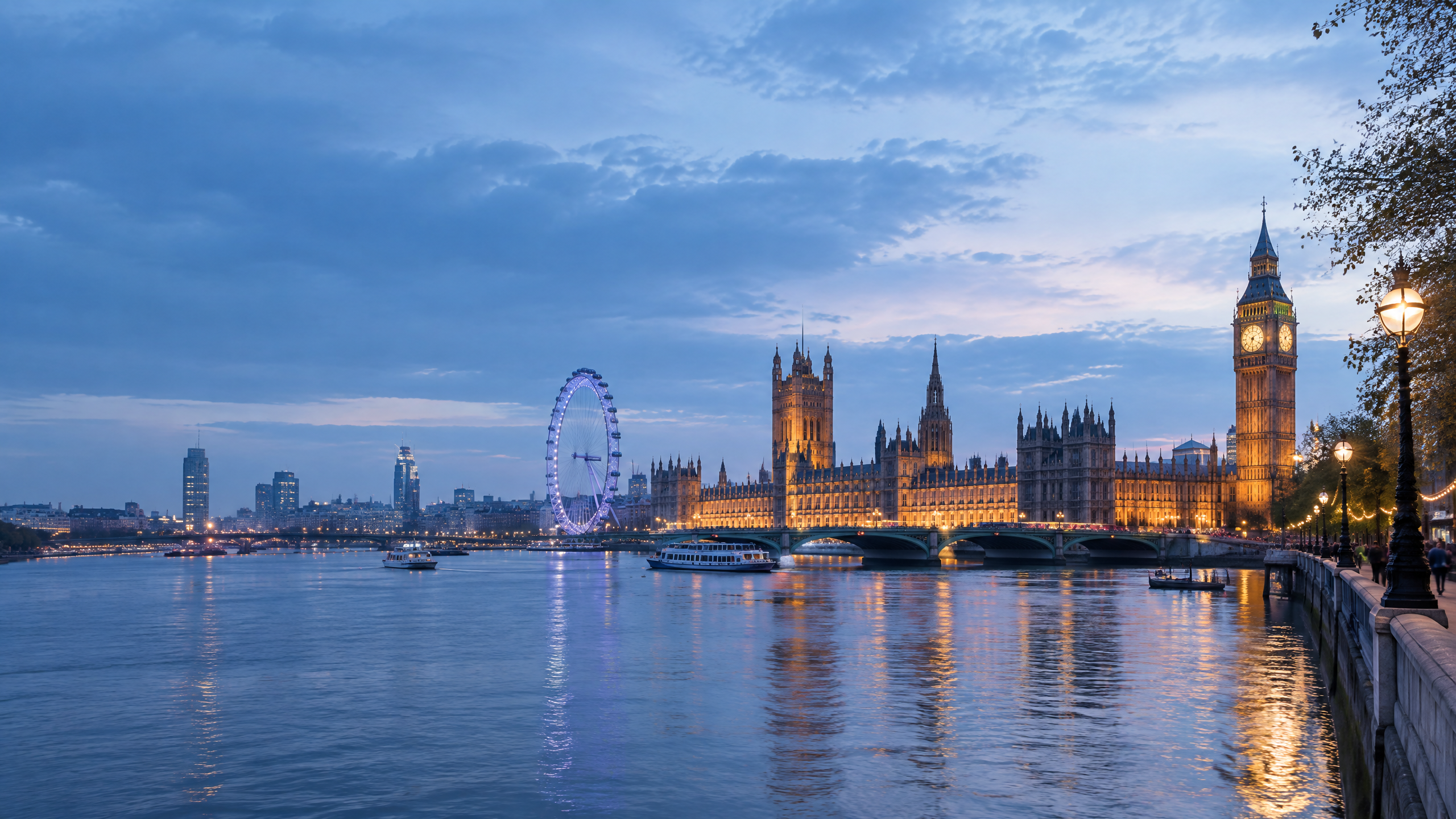 Paysage de Londres, Royaume-Uni