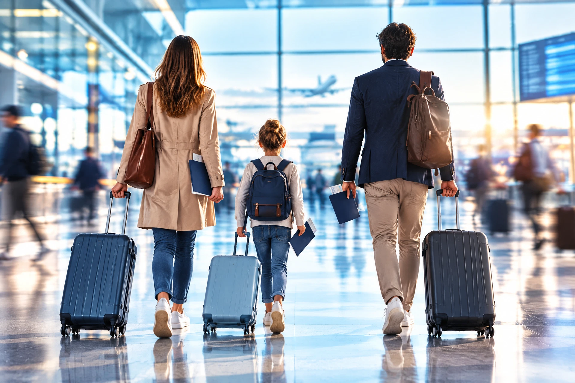 Illustration du guide ESTA USA en famille : une demande pour chaque enfant
